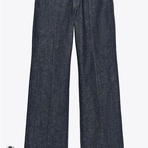 Zara Women's Boot Cut Jeans - Dark Blue